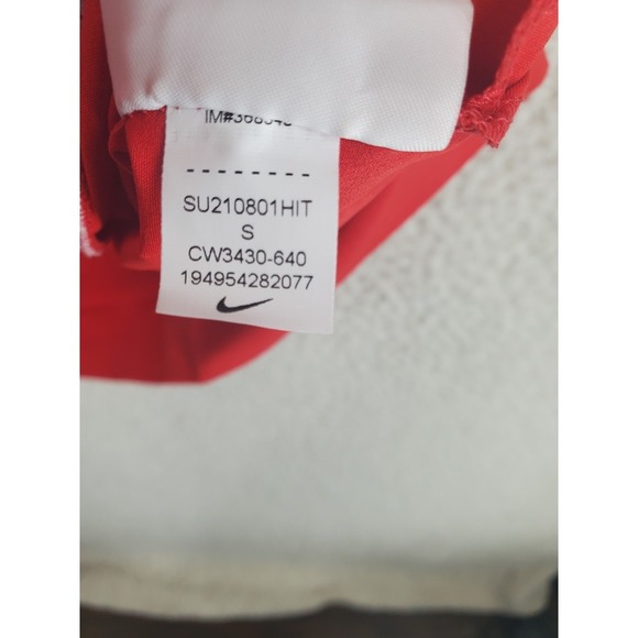 Nike Indianapolis Colts Coach Shirt Mens S Red 1/4 Zip Performance NWT $70 - Picture 6 of 12